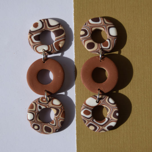 Madaba circular marrón
