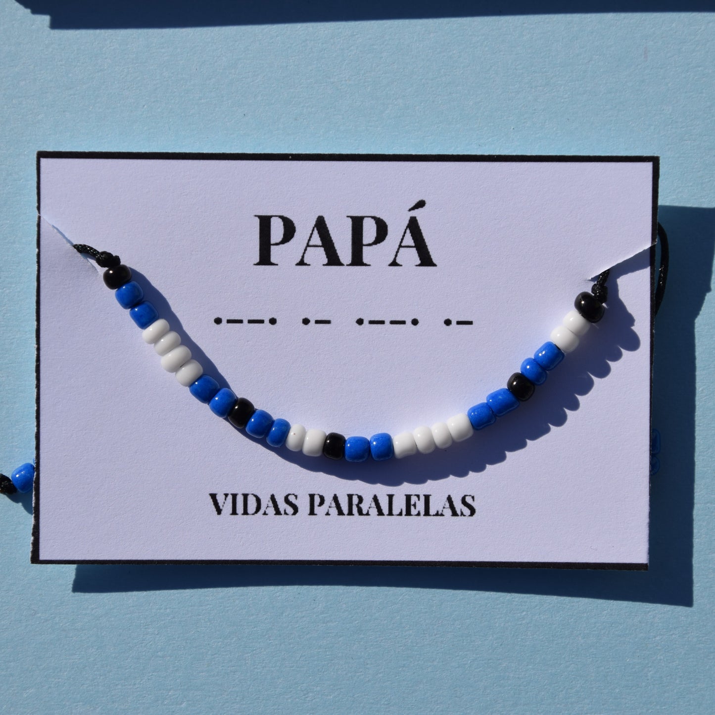 PAPÁ azul oscuro